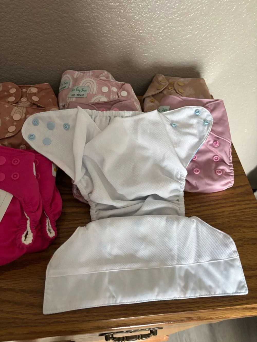 NEW Assorted Newborn Cloth Diaper Lot- AIO, AI2, and Pocket Styles